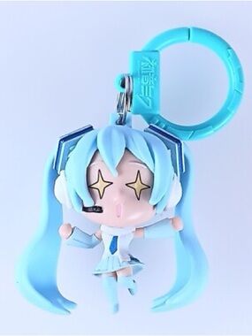 Hatsune Miku Figural Bag Clip Keychain | One Size